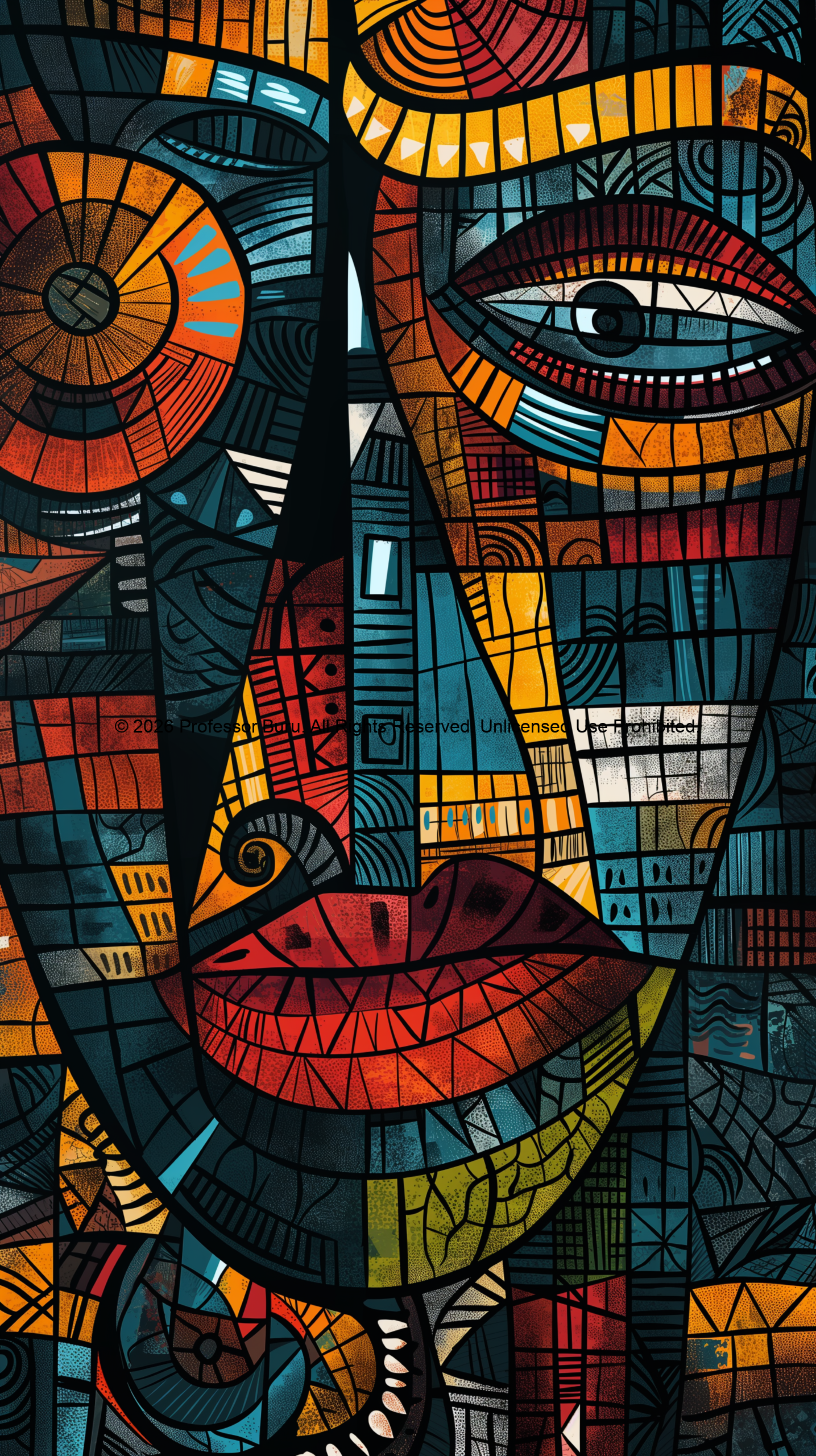abstract portrait: geometry & celebration abstract portrait: geometry & celebration
