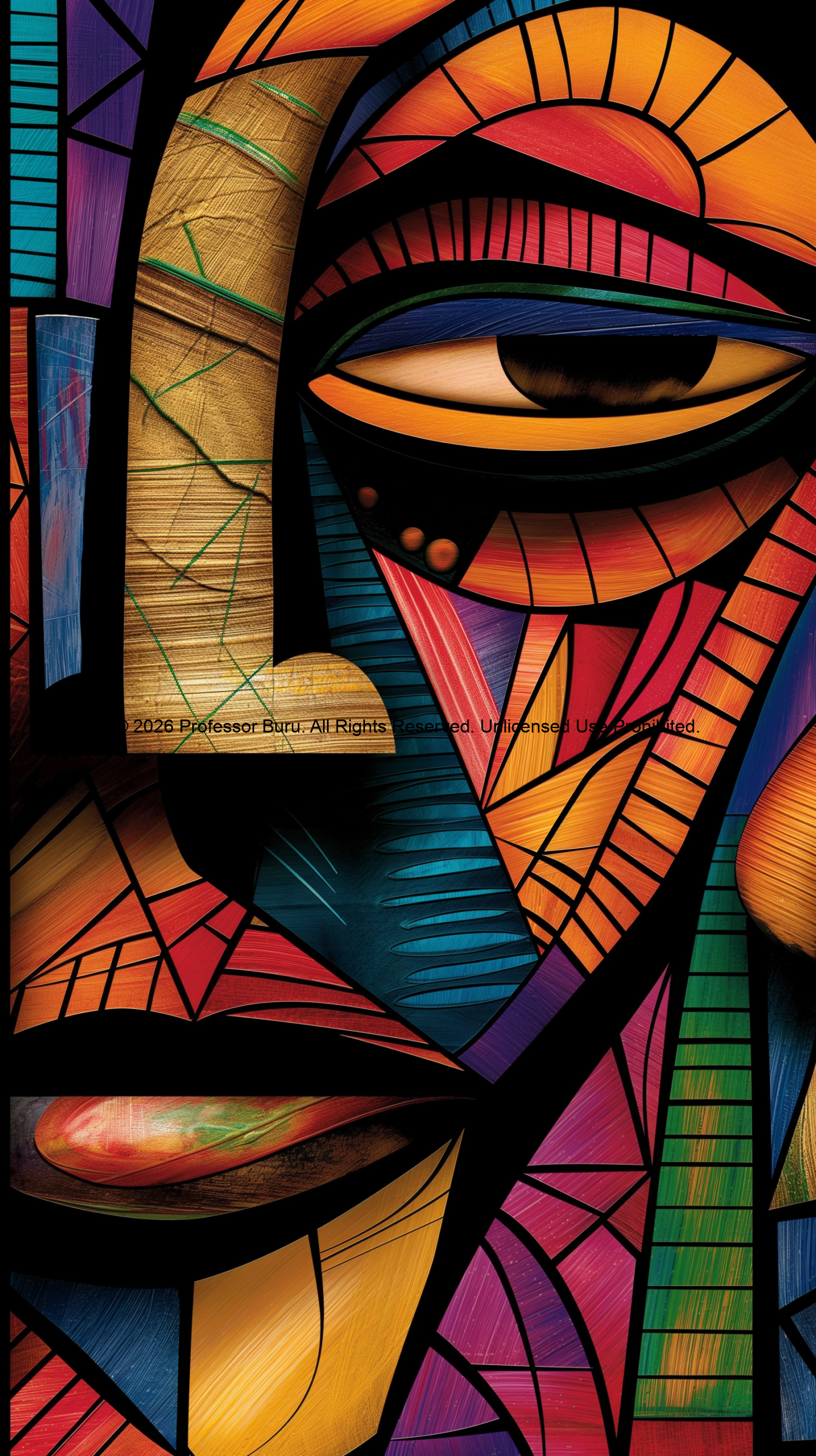 abstract portrait: geometry & celebration abstract portrait: geometry & celebration