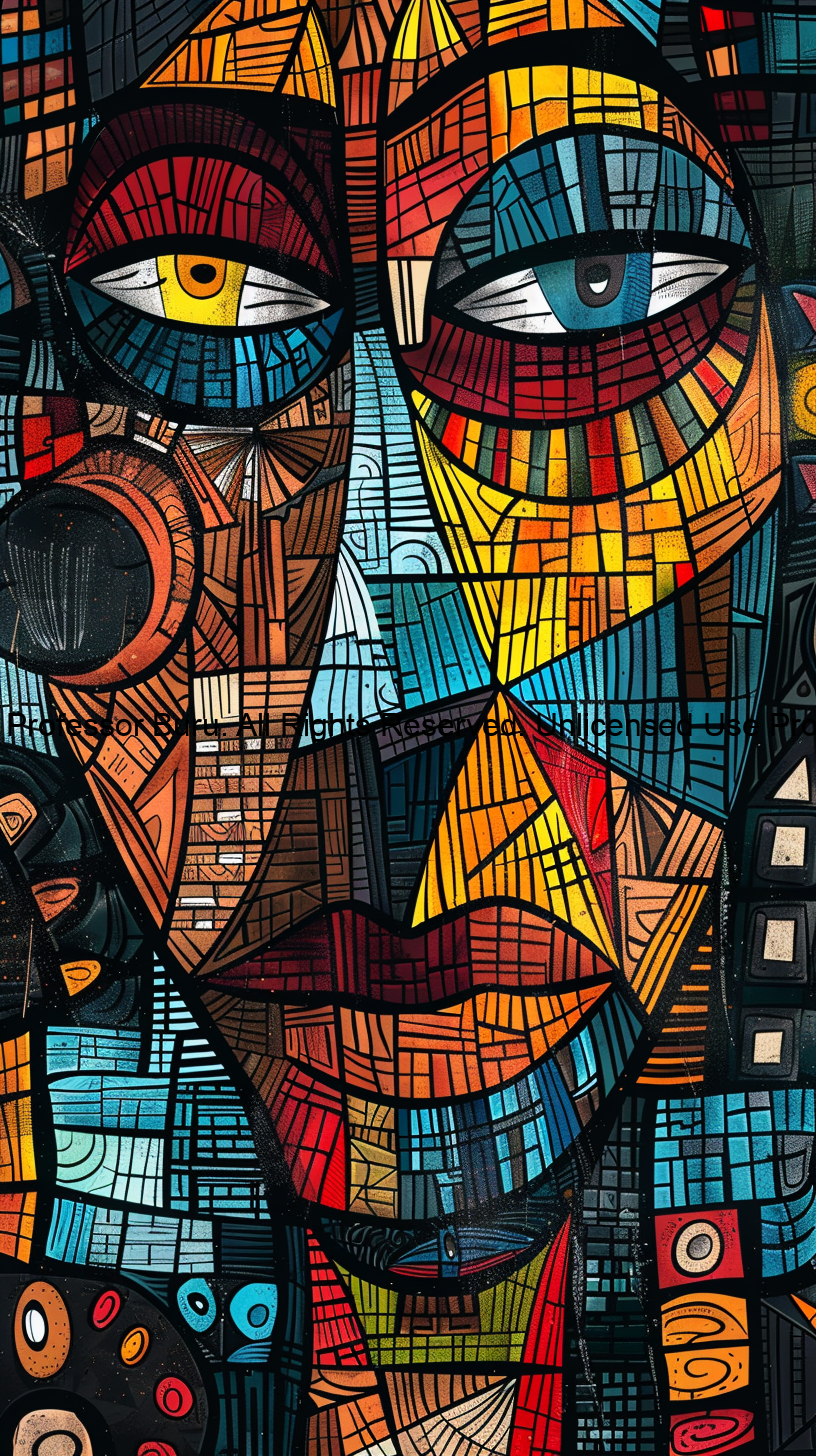 abstract eye mosaic artwork abstract eye mosaic artwork